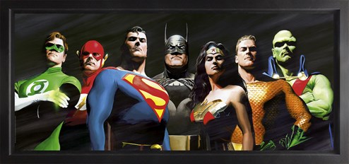 Original Seven (Box Canvas Deluxe) by DC - Framed Box Canvas Deluxe